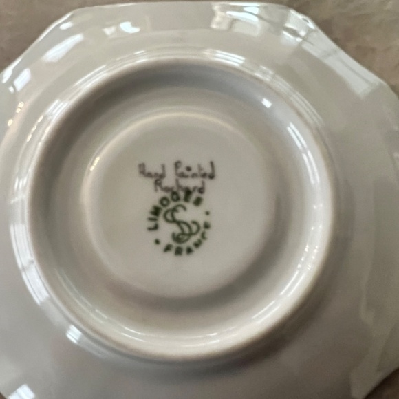 Hand Painted Rochard Limoges France 7 piece Coffee/ESPRESSO Set - Picture 5 of 16